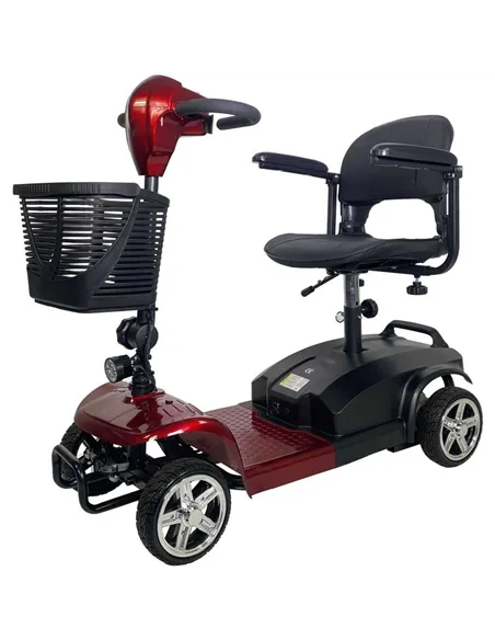 Zipper Pavement Legal 4 Wheel Electric Mobility Scooter with Seat 24V 180W - photo01