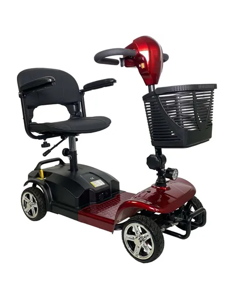 Zipper Pavement Legal 4 Wheel Electric Mobility Scooter with Seat 24V 180W - photo05