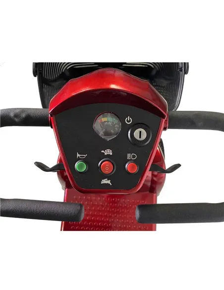 Zipper Pavement Legal 4 Wheel Electric Mobility Scooter with Seat 24V 180W - photo12