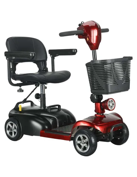 Zipper Pavement Legal Electric Mobility Scooter with Removable Battery 24V 250W - photo02