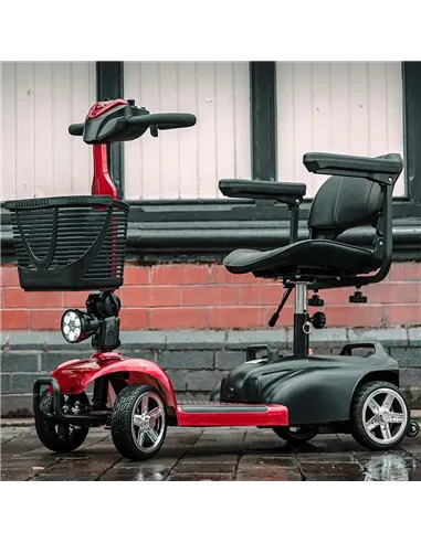 Zipper Pavement Legal Electric Mobility Scooter with Removable Battery 24V 250W - photo31