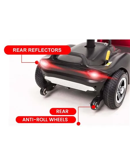 Zipper Pavement Legal Electric Mobility Scooter with Upgraded 20AH Battery 24V 250W - photo09