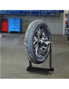 DURHAND Motorcycle Bicycle Wheel Lifting Balance Stand, Motorbike Portable Stand, Rotating Adjustment Wheel 2