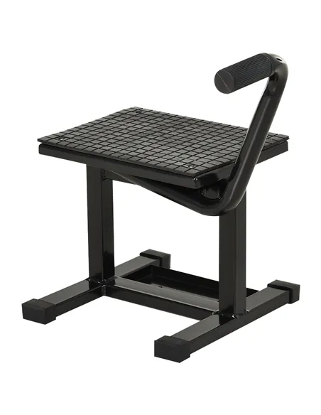 DURHAND Steel Motorbike Jack Lift, 27.5 / 39.5 H cm - Black