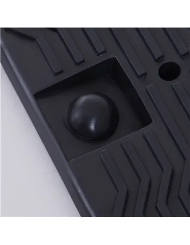 DURHAND 2 Pieces Car Ramps Heavy Duty 2.5 Ton Motorhome Levelling Ramps, Plastic Garage Workshop Car Lift, Portable Automotive V