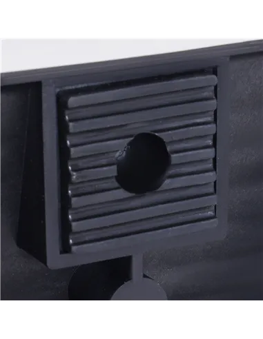 DURHAND 2 Pieces Car Ramps Heavy Duty 2.5 Ton Motorhome Levelling Ramps, Plastic Garage Workshop Car Lift, Portable Automotive V