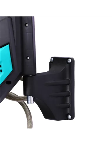 DURHAND 15m Garden Auto Hose Reel Wall Mounted Retractable 7 Patterns Spray Nozzle