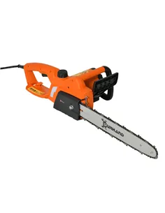DURHAND 2000W Powerful Electric Chainsaw, 16" Aluminium Blade Portable Corded Chain Saw, 7250rpm Chain Saw for Garden Tree Pruni