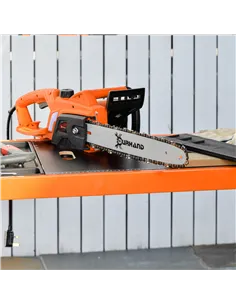 DURHAND 2000W Powerful Electric Chainsaw, 16" Aluminium Blade Portable Corded Chain Saw, 7250rpm Chain Saw for Garden Tree Pruni 2