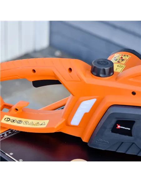 DURHAND 2000W Powerful Electric Chainsaw, 16" Aluminium Blade Portable Corded Chain Saw, 7250rpm Chain Saw for Garden Tree Pruni