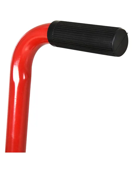 DURHAND Steel Motorbike Jack Lift, 27.5 / 39.5 H cm - Red