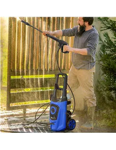 DURHAND 1800W High Pressure Washer, 150 Bar Pressure, 510 L/h Flow, High-Performance Portable Power Jet Wash Cleaner Blue 2