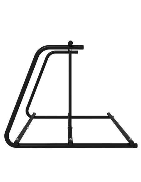DURHAND Bike Stand, Double-sided Bike Rack Floor Stand for 6 Bicycles, Kids/Mountain/Road Bikes Garage Indoor Outdoor Use