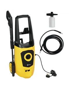 DURHAND 1800W High Pressure Washer, 150 Bar Pressure, 510 L/h Flow, High-Performance Portable Power Washer Jet Wash Cleaner with