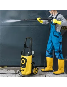 DURHAND 1800W High Pressure Washer, 150 Bar Pressure, 510 L/h Flow, High-Performance Portable Power Washer Jet Wash Cleaner with 2