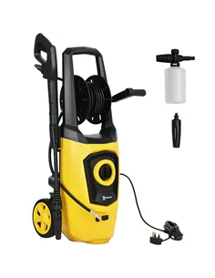 DURHAND 1800W High Pressure Washer, 150 Bar Pressure, 510 L/h Flow, High-Performance Portable Power Washer Jet Wash Cleaner with