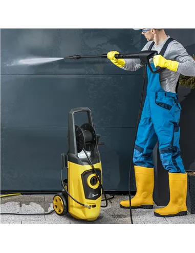 DURHAND 1800W High Pressure Washer, 150 Bar Pressure, 510 L/h Flow, High-Performance Portable Power Washer Jet Wash Cleaner with