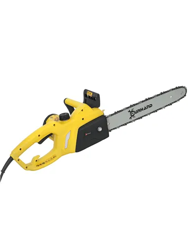 DURHAND 2000W Powerful Electric Chainsaw, 16" Aluminium Blade Portable Corded Chain Saw, 7250rpm Chain Saw for Garden Tree Pruni