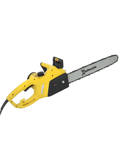 DURHAND 2000W Powerful Electric Chainsaw, 16" Aluminium Blade Portable Corded Chain Saw, 7250rpm Chain Saw for Garden Tree Pruni