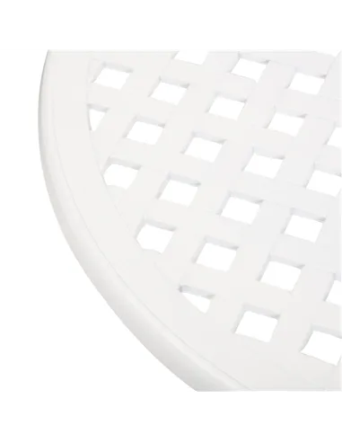 Outsunny Three-Piece Elegant Aluminium Garden Set - White