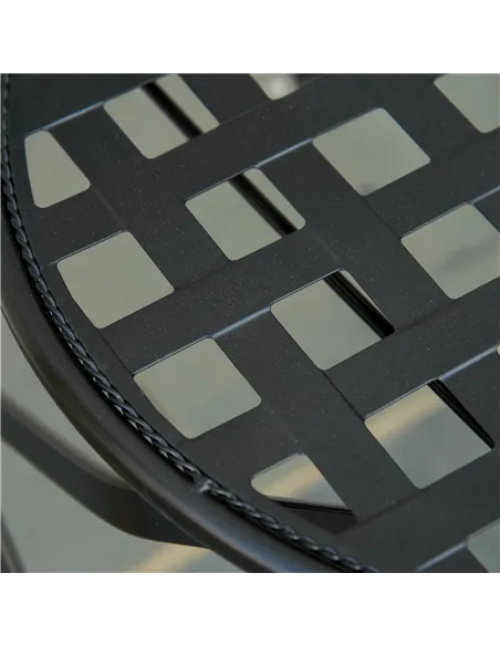 Outsunny Three-Piece Mosaic Bistro Table Set - Multicoloured