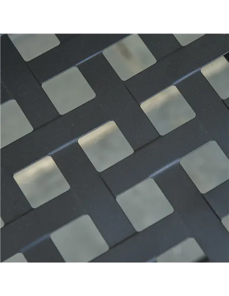 Outsunny 3 Pcs Mosaic Tile Garden Bistro Set Outdoor Seating w/ Table 2 Folding Chairs Set Metal Frame Elegant Scrolling Indoor 