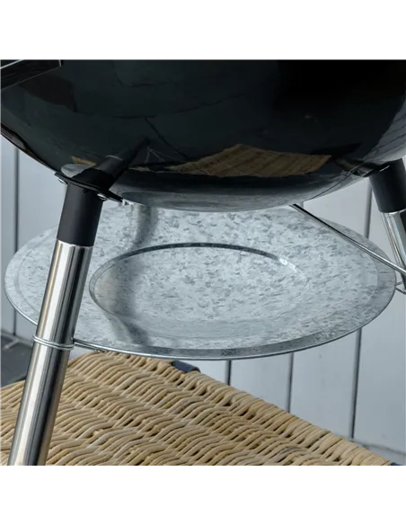 Outsunny Portable Kettle Charcoal Grill - Black