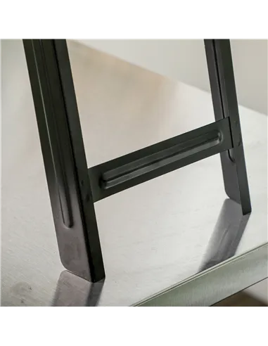 Outsunny Foldable Charcoal Grill - Black