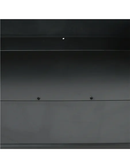 Outsunny Charcoal BBQ Grill, Barbecue Trolley with Double Adjustable Grill, Side Table, Storage Shelf and Wheels for Outdoor Gar