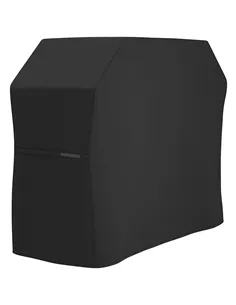 Outsunny 147 x 61cm Plastic Coated Protective Grill Cover - Black