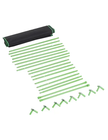 Outsunny Grow Tent Reflective Mylar Hydroponic with Adjustable Vents and Floor Tray for Indoor Plant Growing, 60 x 60 x 140 cm (