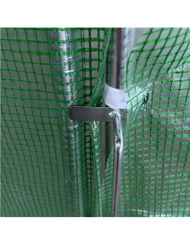 Outsunny Reinforced Walk in Polytunnel Greenhouse, 4x3x2 m