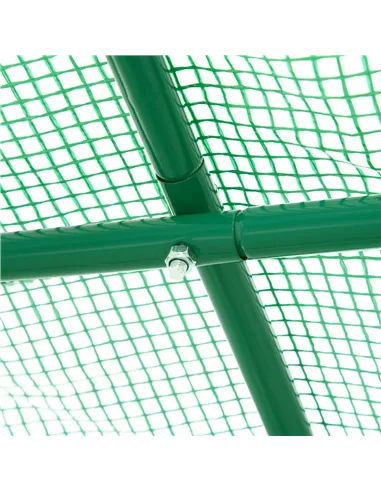 Outsunny 245 x 200cm Polytunnel Greenhouse - Green