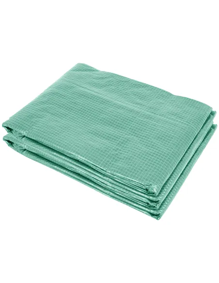 Outsunny 3 x 2 x 2m Greenhouse Replacement Cover ONLY Winter Garden Plant PE Cover for Tunnel Walk-in Greenhouse with Roll-up Wi