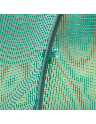 Outsunny 3 x 2 x 2m Greenhouse Replacement Cover ONLY Winter Garden Plant PE Cover for Tunnel Walk-in Greenhouse with Roll-up Wi