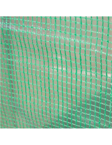 Outsunny Walk-in Greenhouse, Tomato Greenhouse with Double Doors & 4 Windows, Garden Plant Growth Green House with PE Cover, Ste