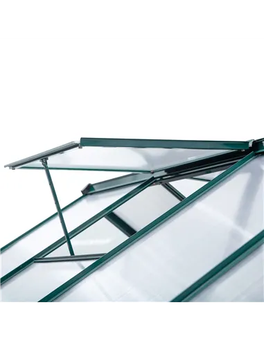 Outsunny 6 x 10ft Polycarbonate Greenhouse, Large Walk-In Green House with Slide Door and Window, Garden Plants Grow House with 