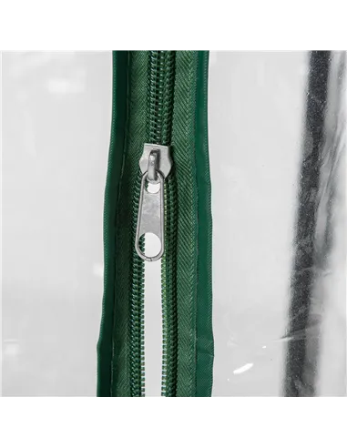 Outsunny Tomato Greenhouse with Roll-up Door, Mini Greenhouse with PVC Cover, Outdoor Grow House Small Green House for Yard, Bal