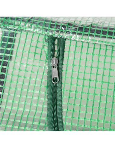 Outsunny Mini Greenhouse, Small Plant Grow House for Outdoor with Durable PE Cover, Observation Windows, 180 x 60 x 60 cm, Green