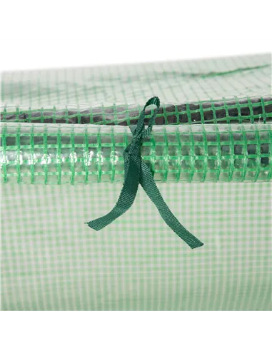 Outsunny Mini Greenhouse, Small Plant Grow House for Outdoor with Durable PE Cover, Observation Windows, 180 x 60 x 60 cm, Green