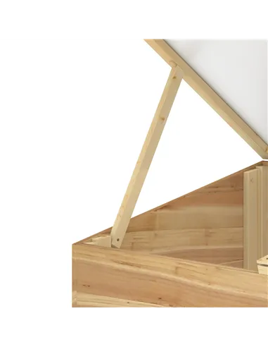 Outsunny Wooden Cold Frame Greenhouse Garden Polycarbonate Grow House  with Independent Openable Top Covers for Flowers, Vegetab