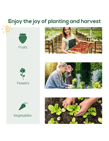 Outsunny 4 Tier Mini Greenhouse for Outdoor, Portable Gardening Plant Green House with Storage Shelf, Roll-Up Zipped Door, Metal