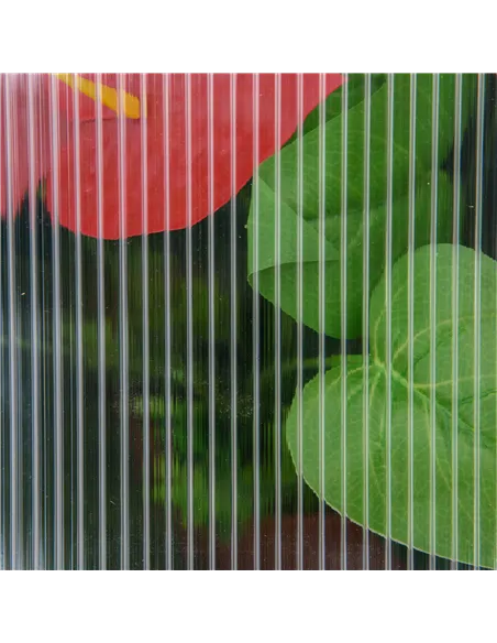 Outsunny Wooden Cold Frame Garden Polycarbonate Greenhouse with Openable Top Cover, Grow House for Flowers, Vegetables, Plants, 