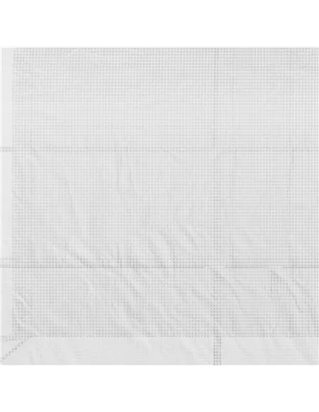 Outsunny Outdoor Walk-In Greenhouse, Plant Nursery with Zippered Doors, PE Cover and 3-Tier Shelves, White, 300 x 150 x 213 cm