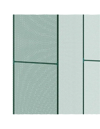 Outsunny 120 x 120cm Compact Plant Cage, with Netting - Green