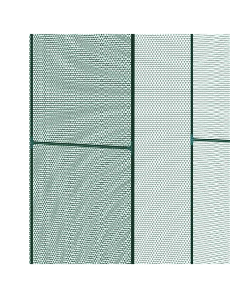 Outsunny 120 x 120cm Compact Plant Cage, with Netting - Green
