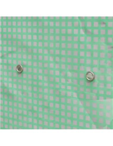 Outsunny 4 Tier Mini Greenhouse with Reinforced PE Cover, Portable Indoor Outdoor Green House with Roll-up Door and Wire Shelves