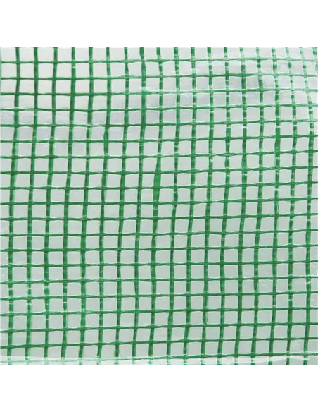 Outsunny Polyethylene Walk-in Polytunnel Greenhouse, 2 x 3(m), Green