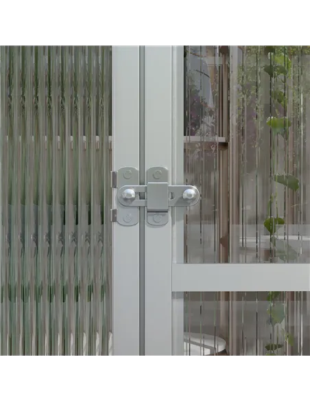 Outsunny 10 x 6ft Aluminium Frame Walk-In Greenhouse
