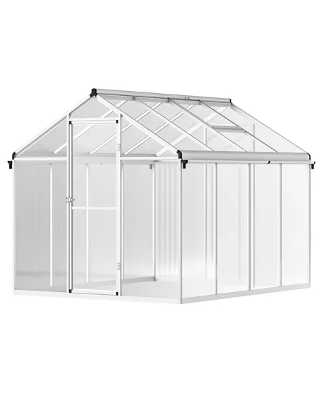 Outsunny 8 x 6ft Aluminium Frame Greenhouse